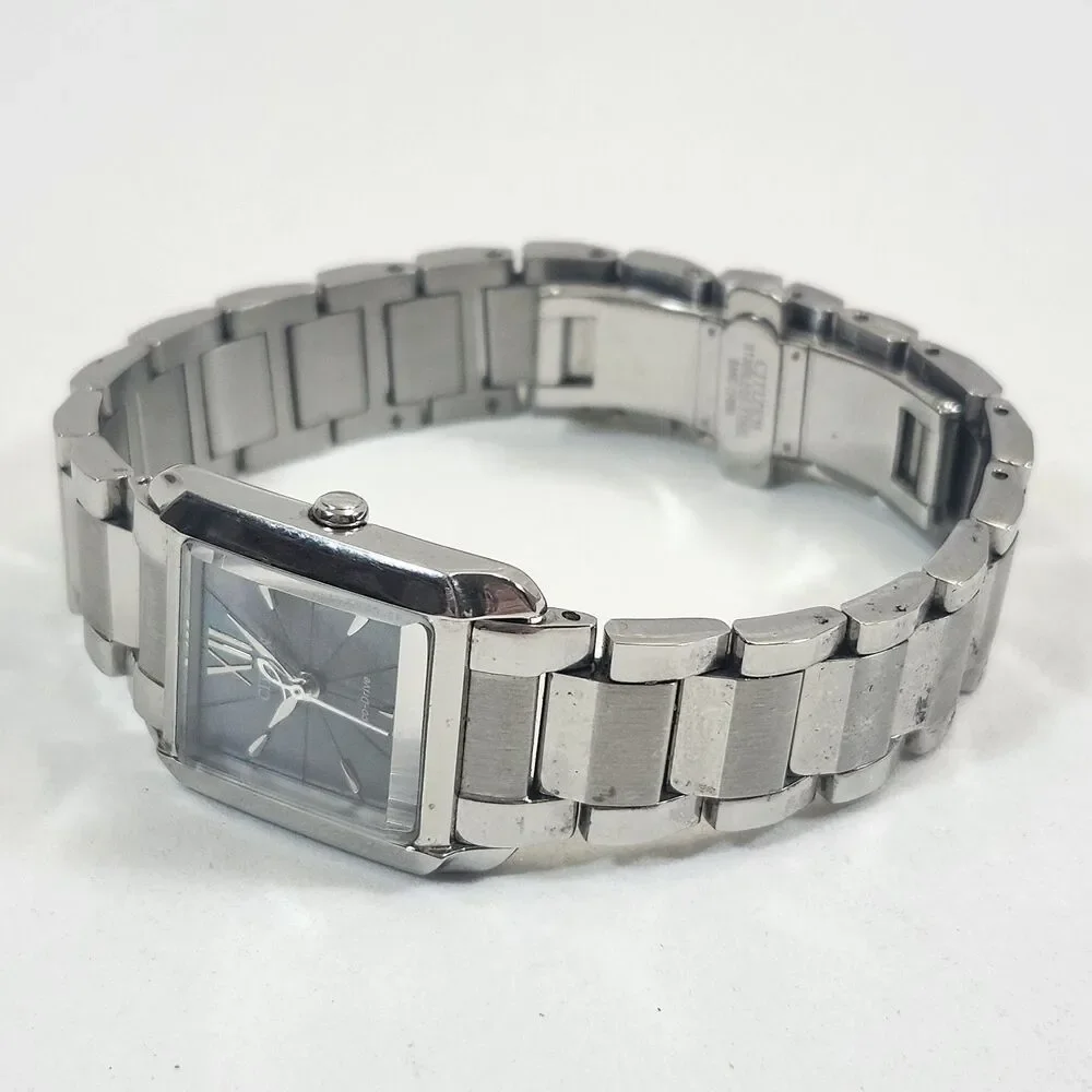 Citizen Ladies Watch Eco-Drive GN0S9 Solar Working Rectangular Japan Sapphire